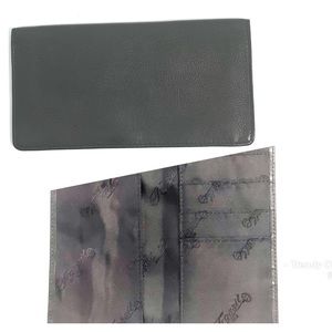 Fossil Black Leather Thin Wallet